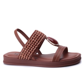 Sandália Feminina Dakota Flatform com Pedras Y9711