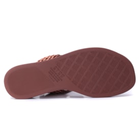 Sandália Feminina Dakota Flatform com Pedras Y9711