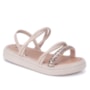 Sandália Feminina Flat Form Strass Mississipi MI243