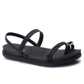 Sandália Feminina Mississipi Flatform Anatômica Dedo MF452