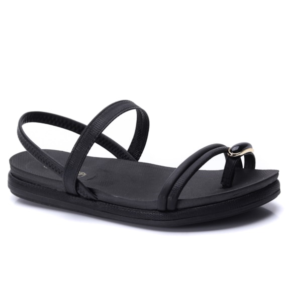 Sandália Feminina Mississipi Flatform Anatômica Dedo MF452