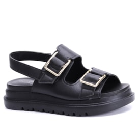 Sandália Feminina Modare Papete 7200.102 Preto