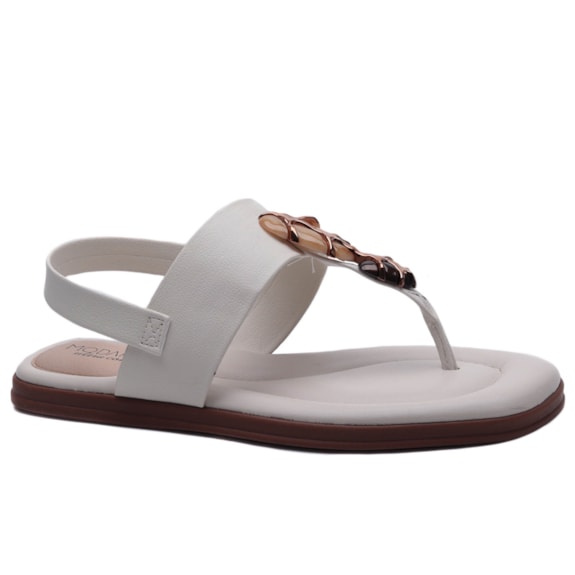 Sandália Feminina Modare Rasteira com Pedras 7212.103