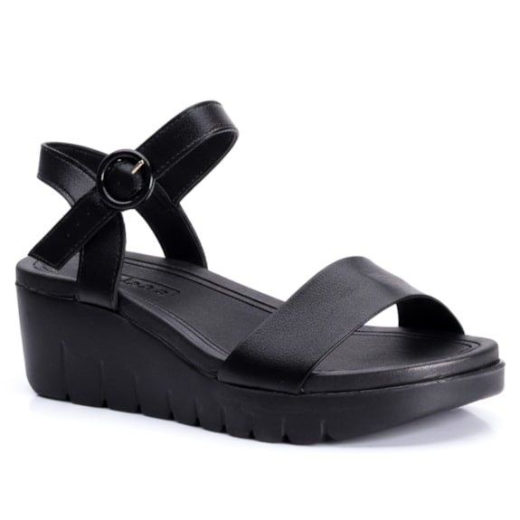Sandália Feminina Moleca Anabela Conforto 5536.100