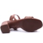 Sandália Feminina Moleca Bloco Elástico Multi Brilho 164926