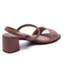 Sandália Feminina Moleca Bloco Elástico Multi Brilho 164926
