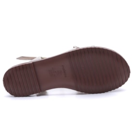 Sandália Feminina Moleca Huarache com Metal 5555.202