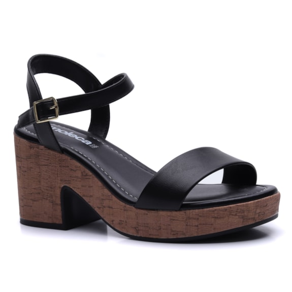 Sandália Feminina Moleca Plataforma 8cm 5549.102
