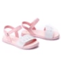 Sandália Feminina Pampili Papete Infantil Fly Mini - BRANCO/ROSA