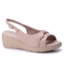 Sandalia Feminina Piccadilly Anabela Napa Stretch 540409-1