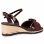 Sandália Feminina Piccadilly Anabela Verniz 409081