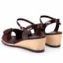 Sandália Feminina Piccadilly Anabela Verniz 409081