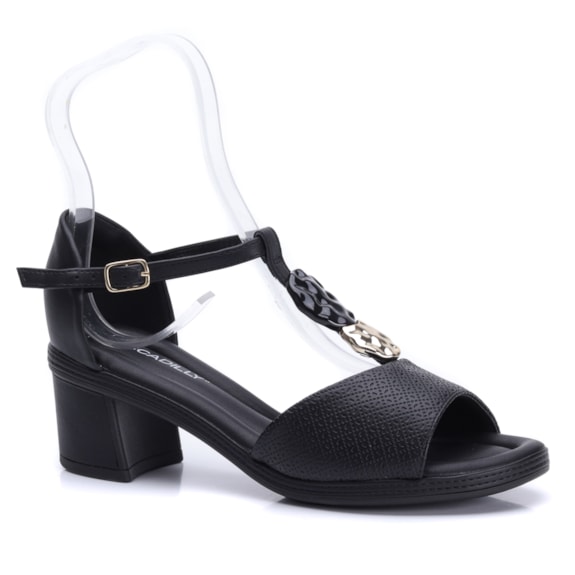 Sandália Feminina Piccadilly Napa Pontilhado 566078
