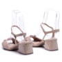 Sandália Feminina Piccadilly Salto Bloco 543098