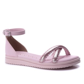 Sandália Feminina Pink Cats Flat Form V5864