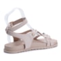 Sandália Feminina Via Marte Rasteira com Pedras 174-016