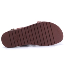 Sandália Feminina Via Marte Rasteira com Pedras 174-016