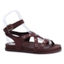 Sandália Feminina Via Marte Rasteira com Pedras 174-016