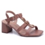 Sandália Feminina Via Marte Salto Bloco 171-034