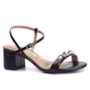 Sandália Feminina Vizzano Salto Bloco com Pedras 6291.1716