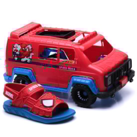 Sandália Grendene Infantil Spider-Man Furgão 23222