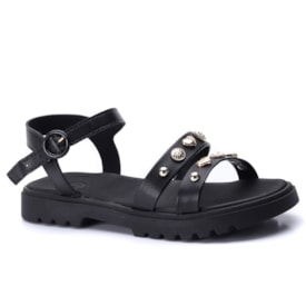 Sandália Infantil Feminina Moleca Conforto com Boton 2344.142