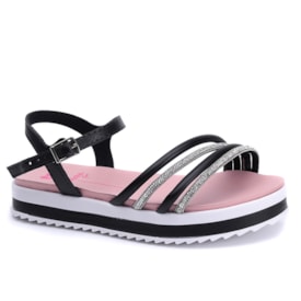 Sandália Infantil Feminina Molekinha Conforto com Brilho 2305.1567