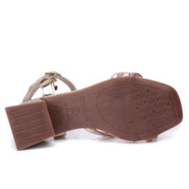 Sandália Infantil Feminina Molekinha Saltinho com Glitter 2347.127