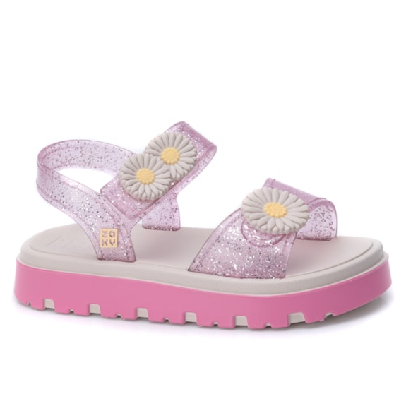 Sandália Infantil Feminina Zaxy Baby Flower 18997