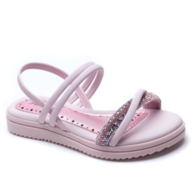 Sandália Infantil Flat Form Soft Feminina Pink Cats V4611