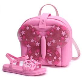 Sandália Infantil Grendene Barbie Fly com Mochila 23268