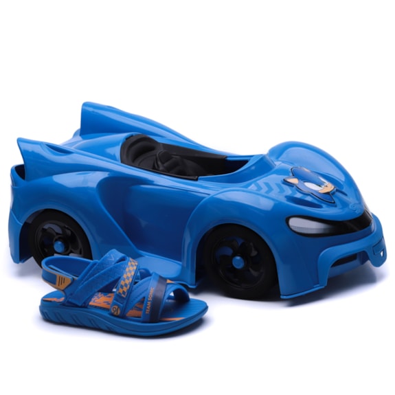 Sandália Infantil Grendene Kids Sonic Fast Car 23294