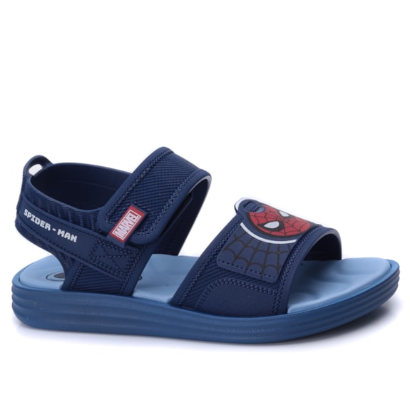 Sandália Infantil Masculina Grendene Marvel Softech 23409