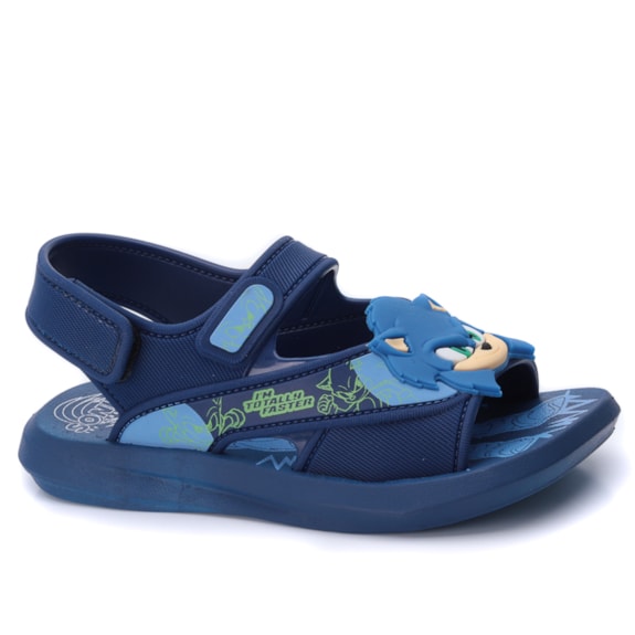 Sandália Infantil Masculina Grendene Sonic Rush 23353