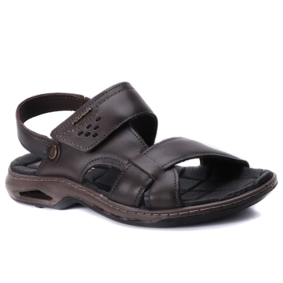 Sandália Masculina Pegada Couro 133234