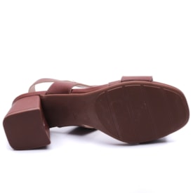 Sandália Modare Salto Bloco com Pedras 7172.127 Avela