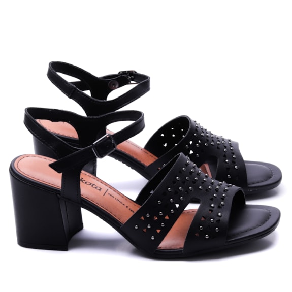 Sandália Salto Feminina Dakota Bloco Y 8313 Andaraki