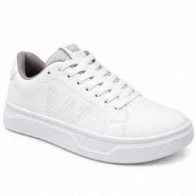 Sapatênis Masculino West Coast de Amarrar Silver 313069-5