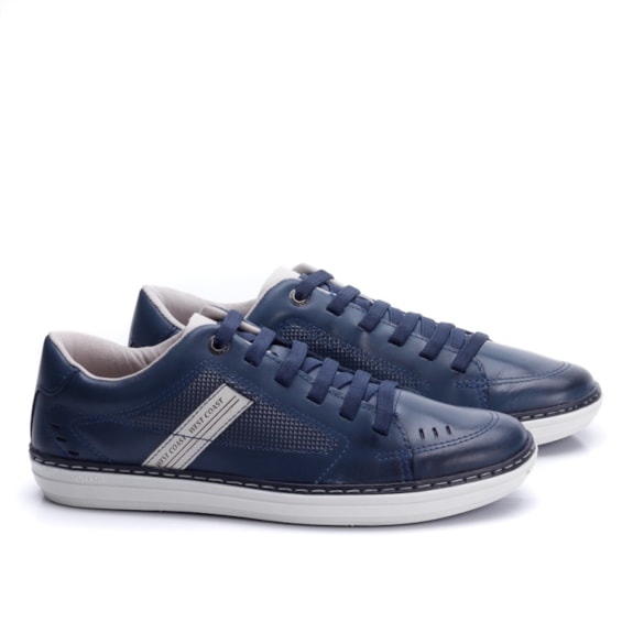 Sapatênis Modena West Coast Masculino MARINHO/GELO Andaraki