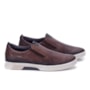 Sapatênis Slip On Pegada Masculino - CAFE