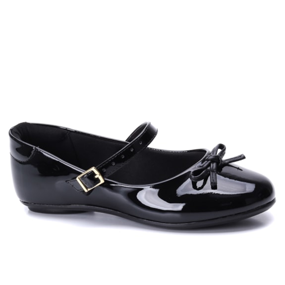 Sapatilha Clássica Infantil Feminina Molekinha Verniz 2083.1131