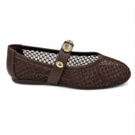 Sapatilha Feminina Via Marte Tela Brick 410-004