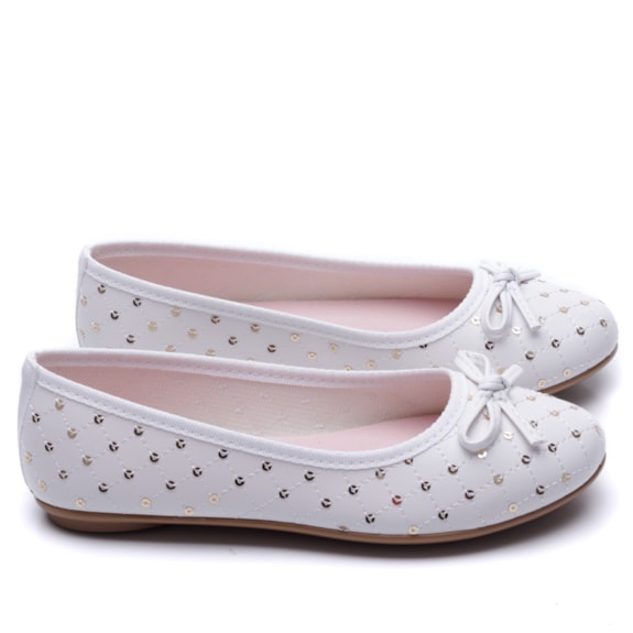 Sapatilha Infantil Feminina Molekinha Lantejoula 2502 1005 Andaraki