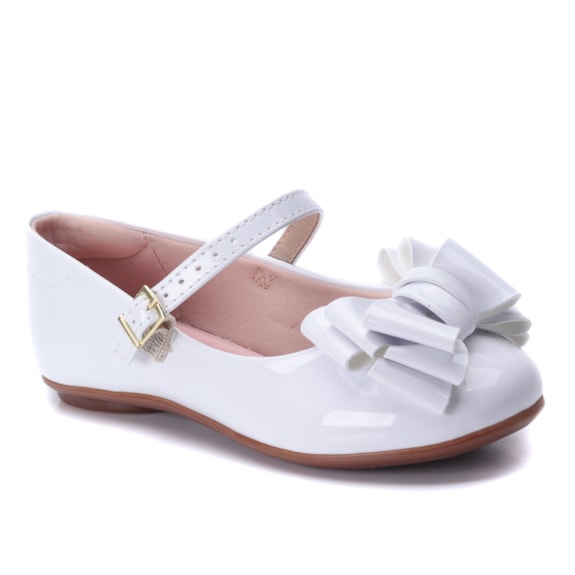 Sapatilha Infantil Feminina Molekinha Verniz 2083.1122 V 