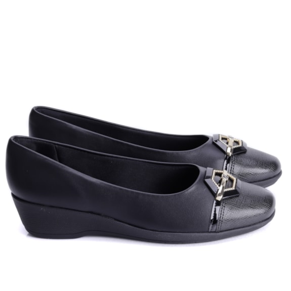 Sapato Anabela Feminino Piccadilly Andaraki - Main Image