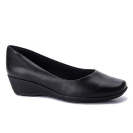 Sapato Anabela Feminino Piccadilly Clássico Napa 143133