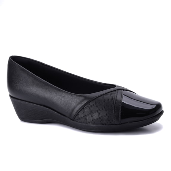 Sapato Anabela Feminino Piccadilly Stretch 143243