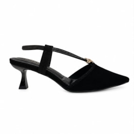 Sapato Chanel Feminino Bebecê T 3814-444 N