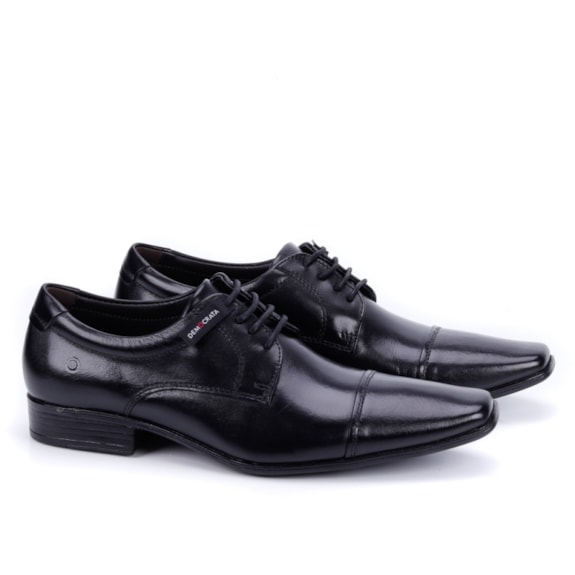 Sapato Democrata Social Masculino Aspen PRETO Andaraki