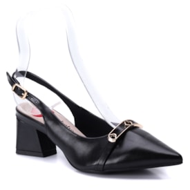 Sapato Feminino Bebecê Chanel B+ 3848-556